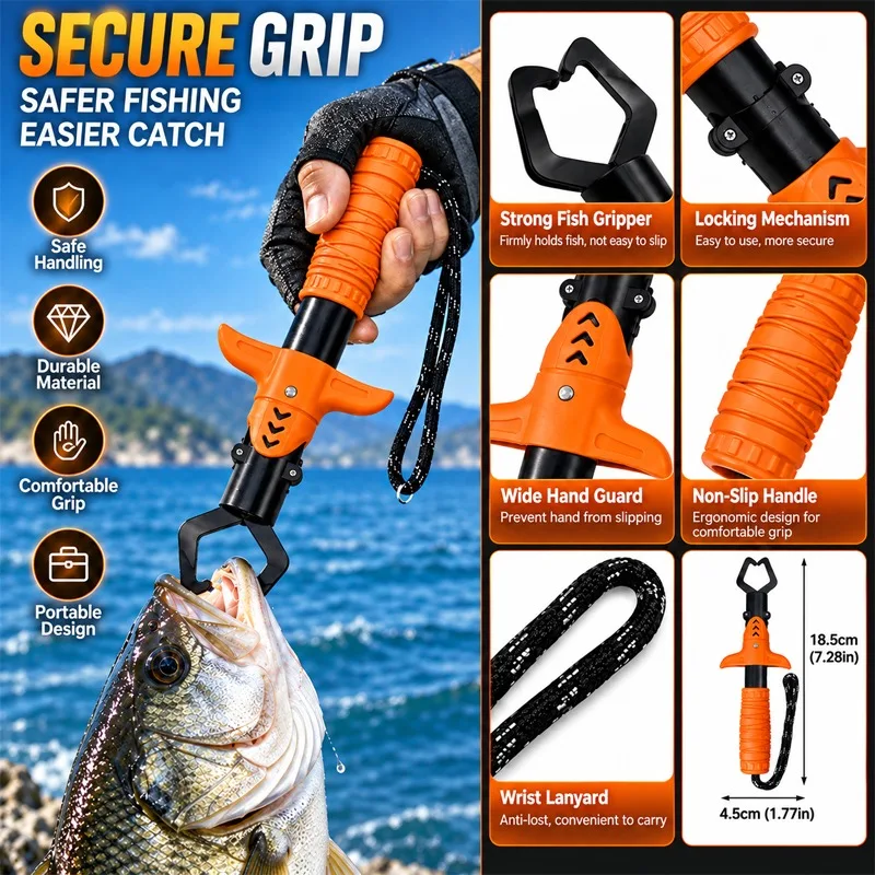 プロ仕様の多機能フィッシングプライヤーセット。魚の口を挟むた - Fishing Hook Remover のレビューと価格