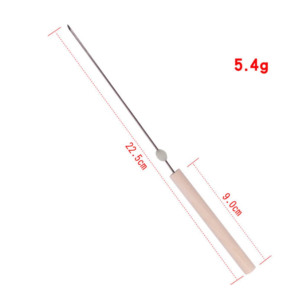 1pc 22.5 センチメートルワーム餌針ドリラー非脱出フッ - Fishing Hook Remover のレビューと価格
